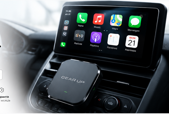 Як обрати Wireless CarPlay адаптер