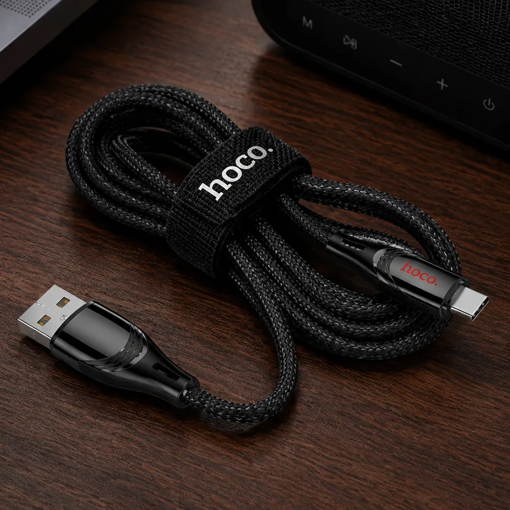 Кабель Hoco U133 USB to Type-C — швидка зарядка та передача даних