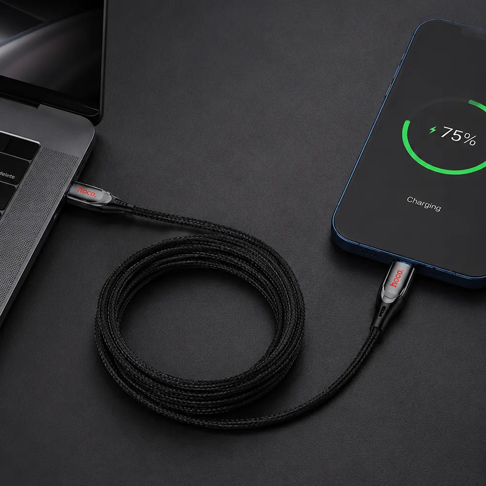 Кабель Hoco U133 USB to Type-C — швидка зарядка та передача даних