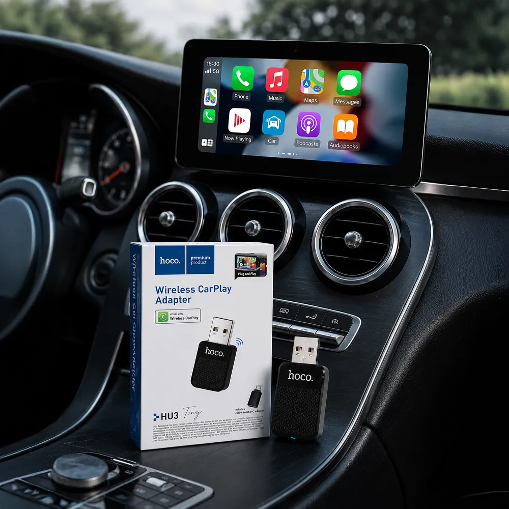 Беспроводной Wireles CarPlay Hoco U3