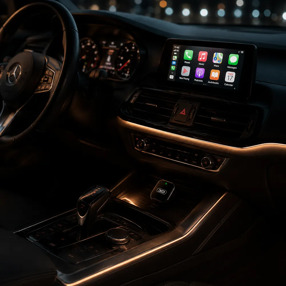 Беспроводной CarPlay и Android Auto адаптер XO CZ026 — 2в1 адаптер для автомобиля